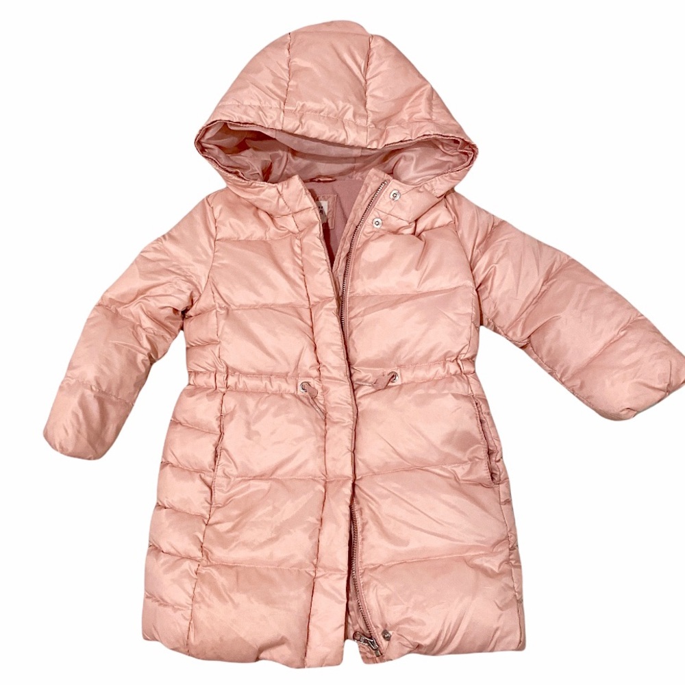 Girls Baby Gap Down Long Puffer Parka Coat